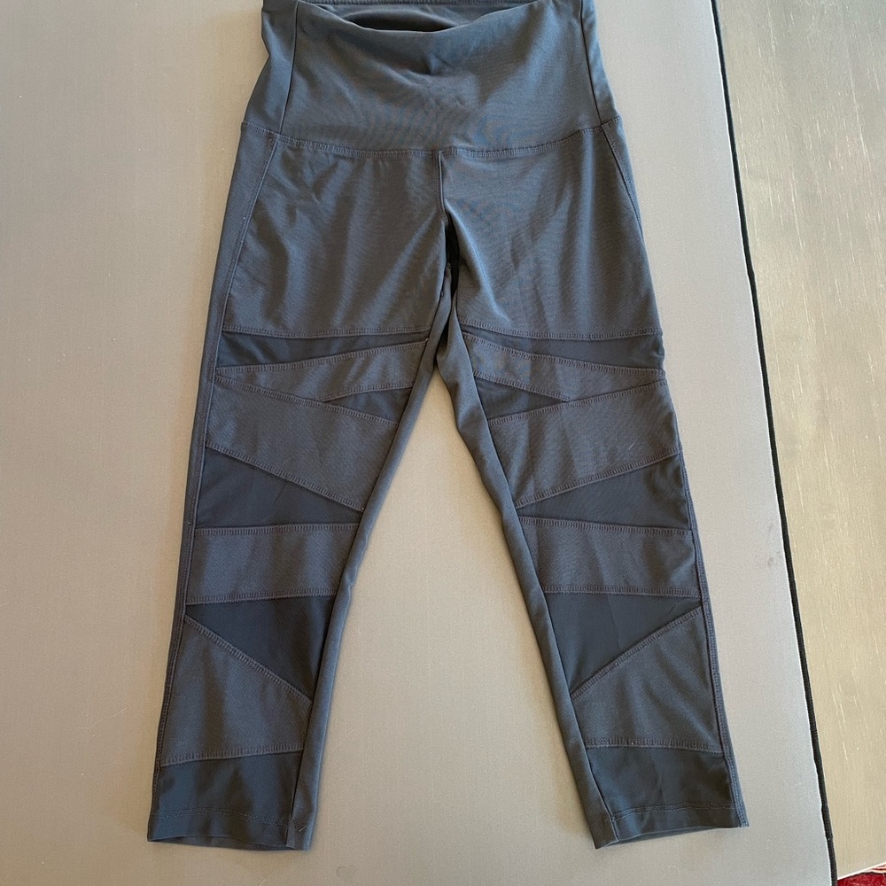 Gray Active Leggings